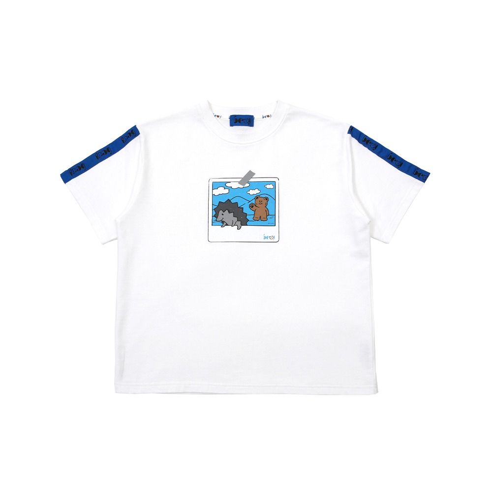 [바로배송] Polaroied t-shirt (WHITE)