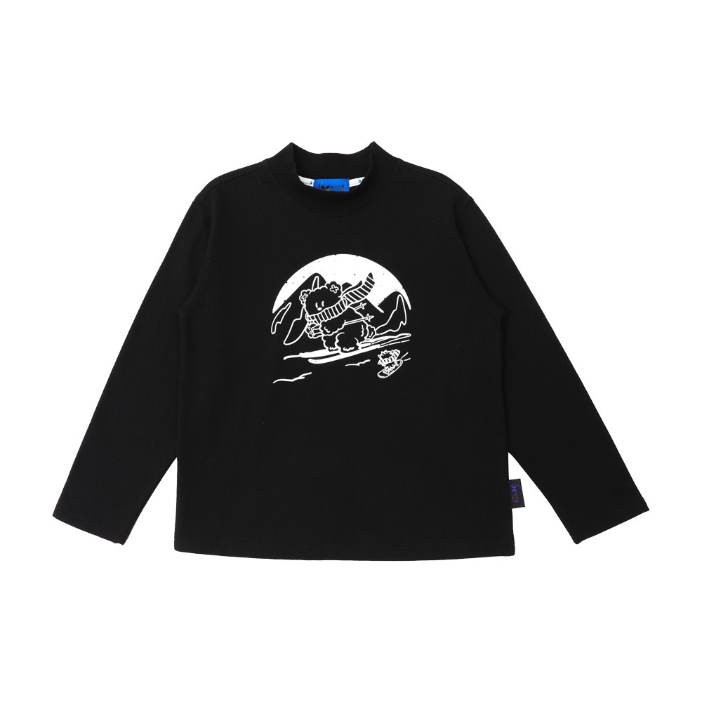 [여유수량 ~12/8 PM 13:00까지 15% 할인율 적용] BEJ Skiing bear t-shirt