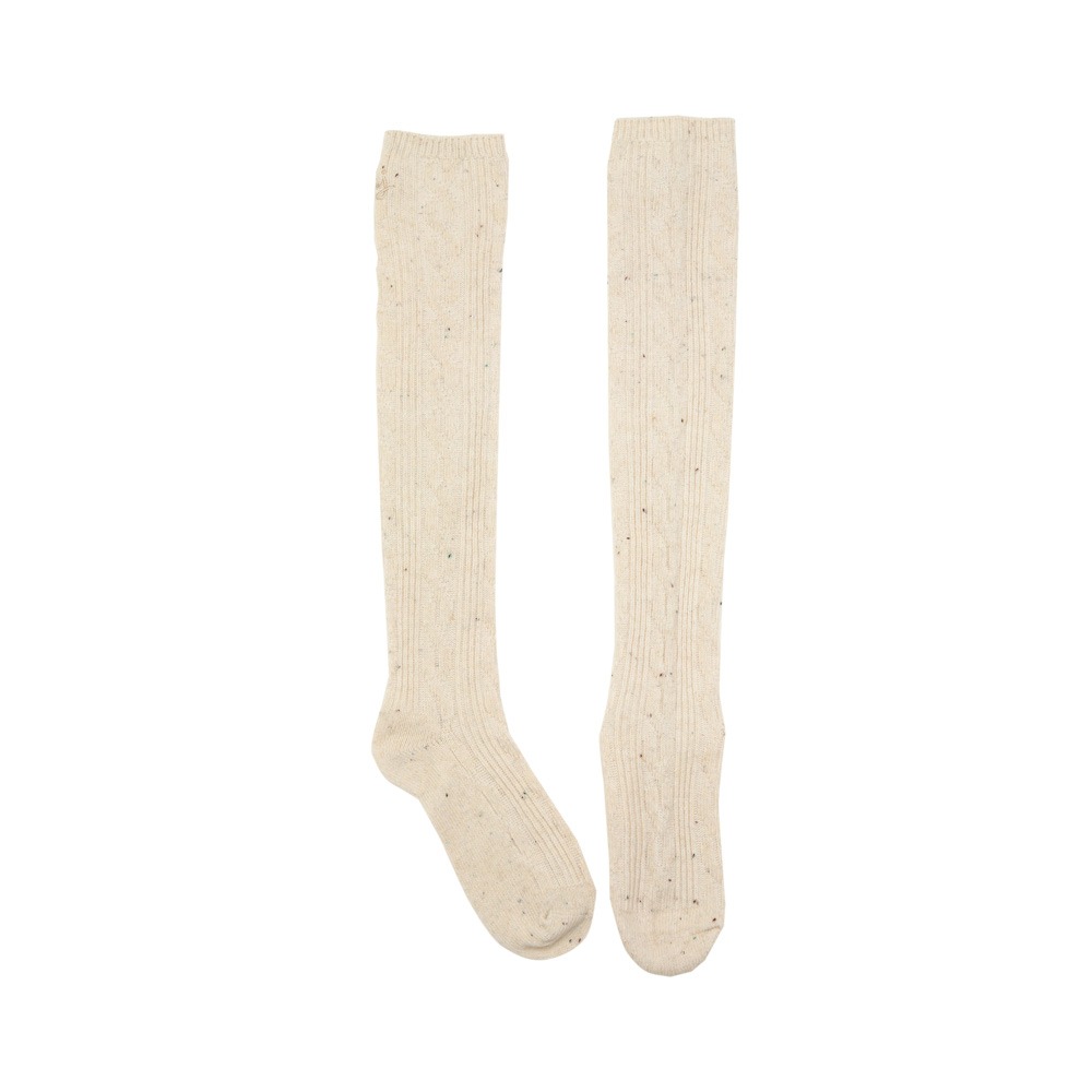 [한정수량] Long ribbed socks(OATMEAL)