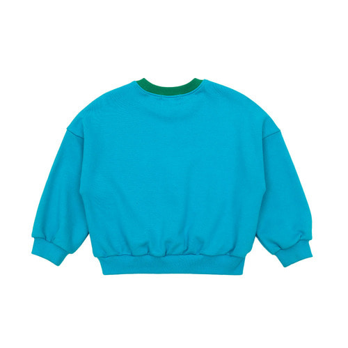 [바로배송] Orange blue sweatshirt