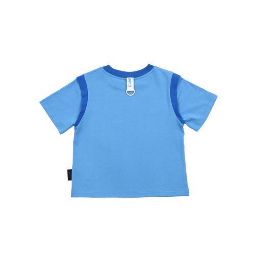 Stick icecream color scheme t-shirt (BLUE)