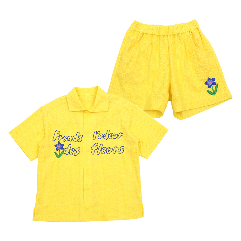 [세트제품 10%할인율 적용] Daffodil shirt + shorts set