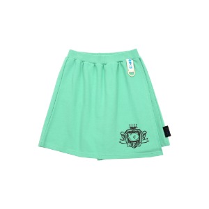 [바로배송] BEJ school emblem skirt x pants (MINT)