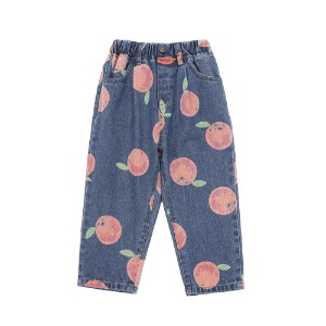 [바로배송] Orange denim pants