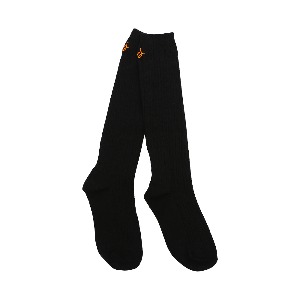 BEJ Pretzel long socks (black)