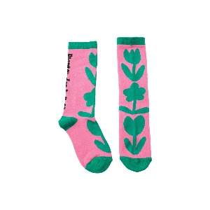 [바로배송] Winter tulip knee socks