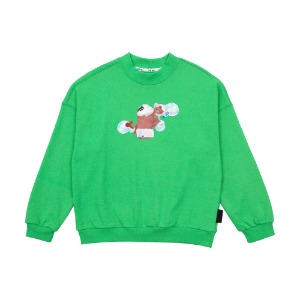 [한정수량] Bath Bear Sweatshirt (Green)