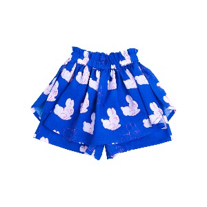 [바로배송] Rabbit layered shorts (BLUE)