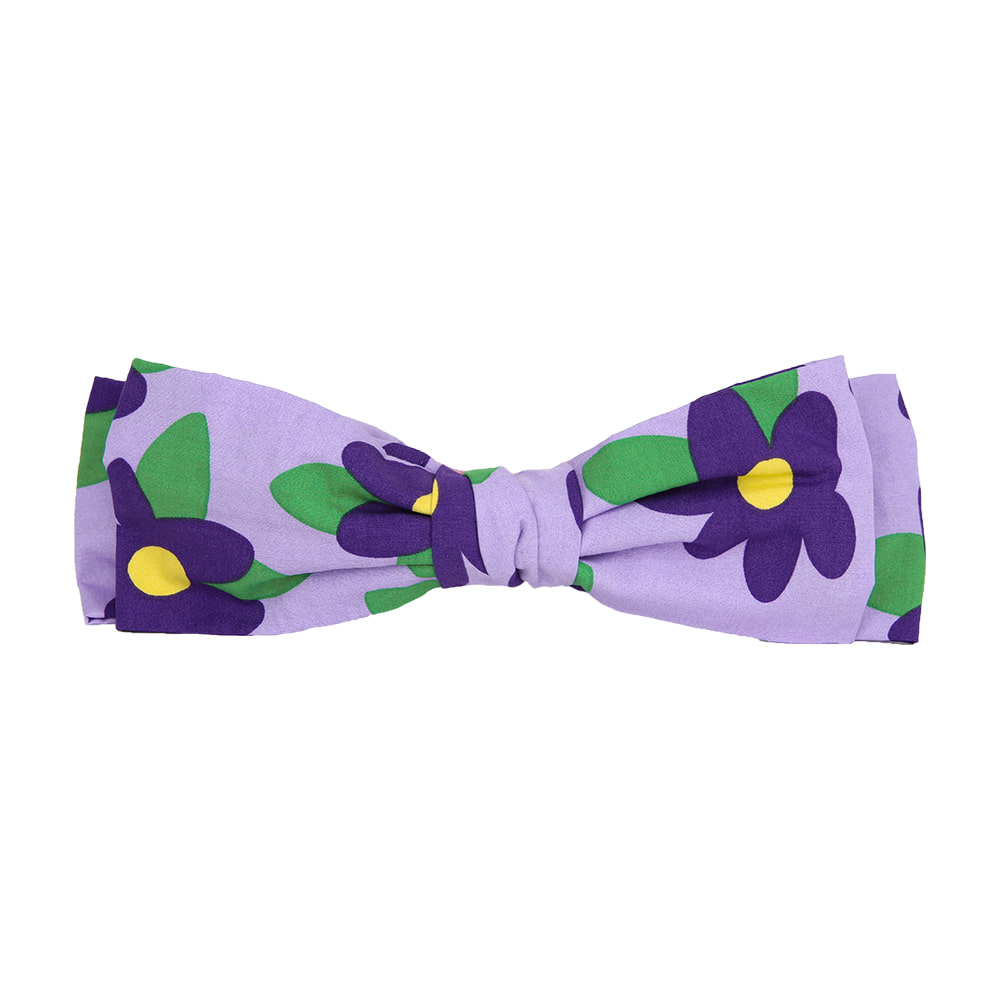 [프리오더 15% 할인율 적용 22,000→18,700] BE purple flowers bow headband