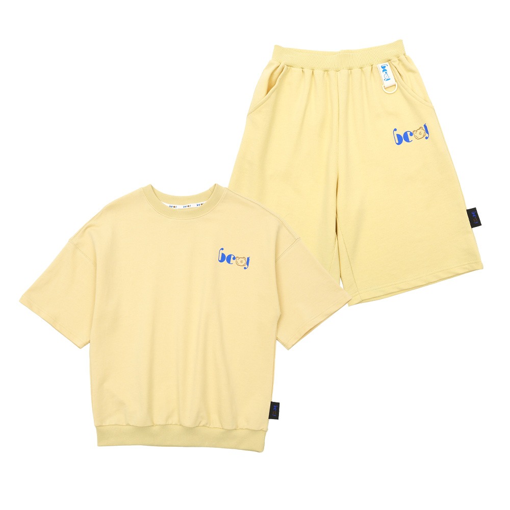 Original daimaru sweatshirt + shorts SET (YELLOW)