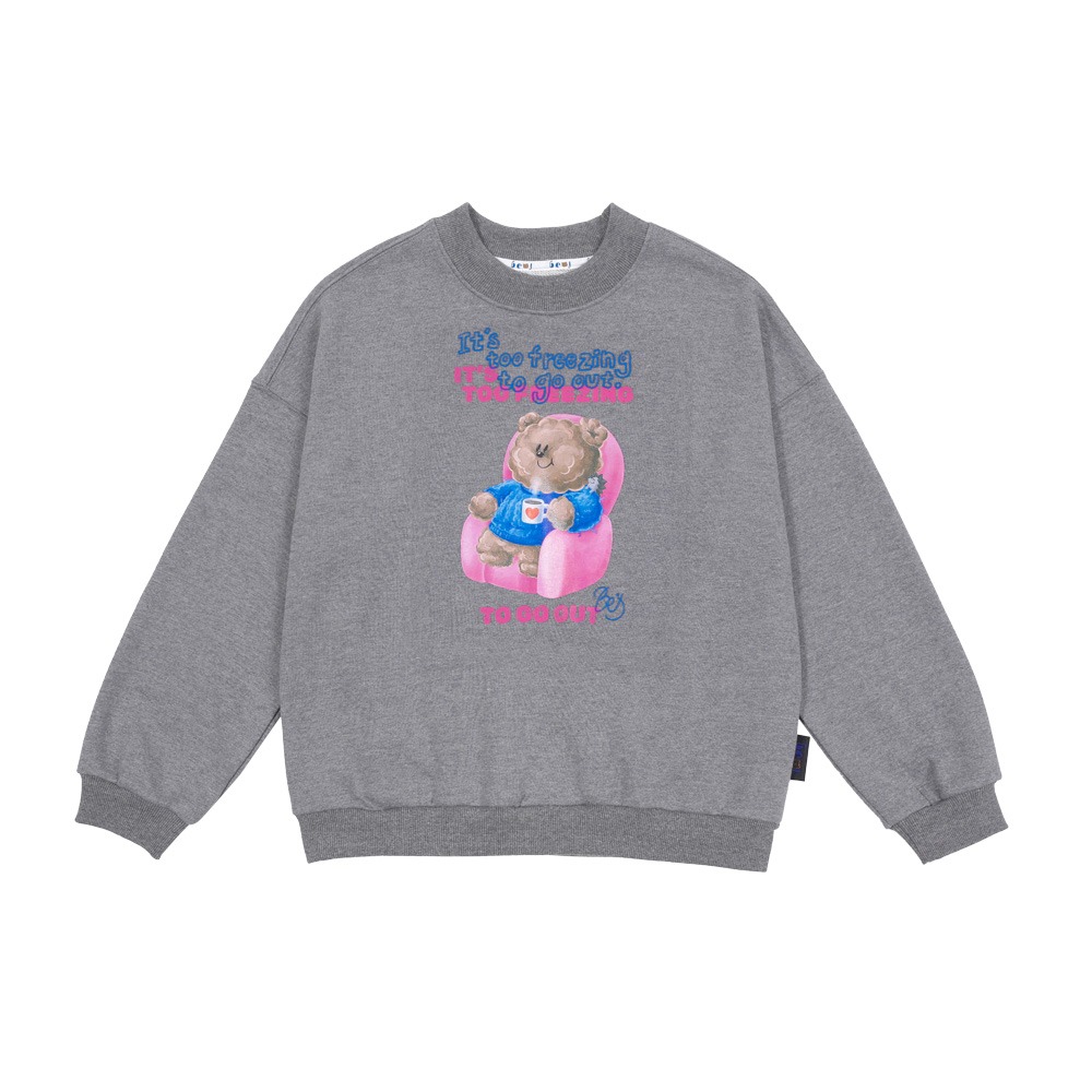 Sofa hot choco bear sweatshirt