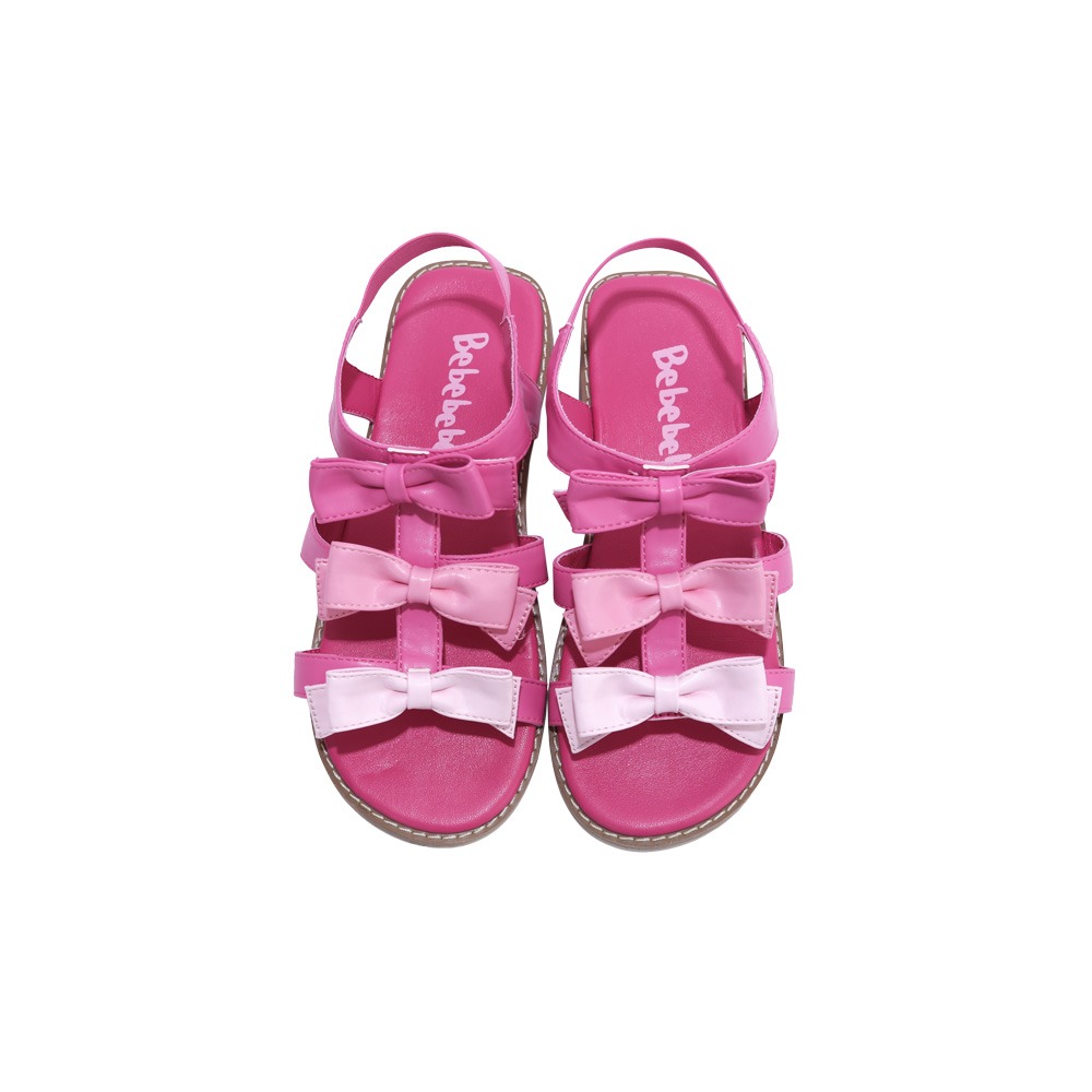 Pink ribbon sandal