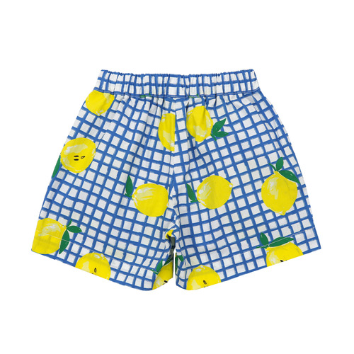 [바로배송] Citron checked shorts