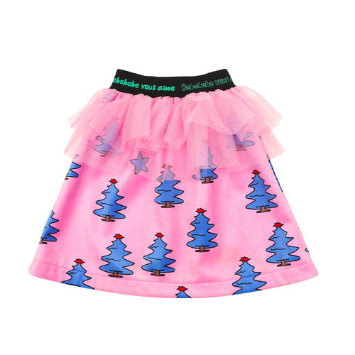 [바로배송] Christmas blue tree skirt