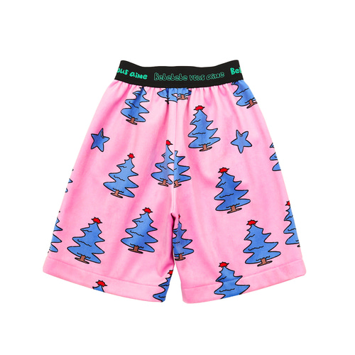 [바로배송] Christmas blue tree pants