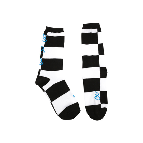 [바로배송] BEJ Checkered socks