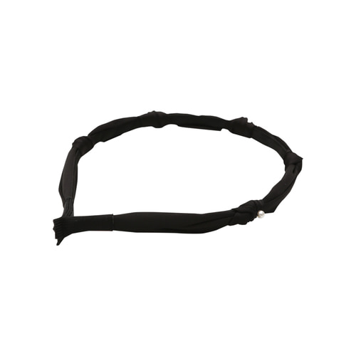 [바로배송] BEJ Pearl twisted hairband (BLACK)