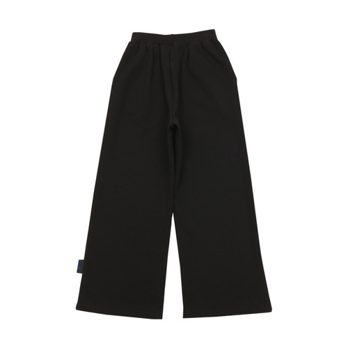 [바로배송] BEJ Original logo straight pants (BLACK)