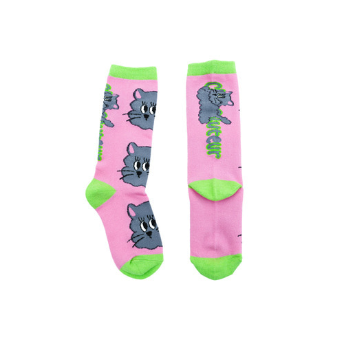 [바로배송] Cat knee socks