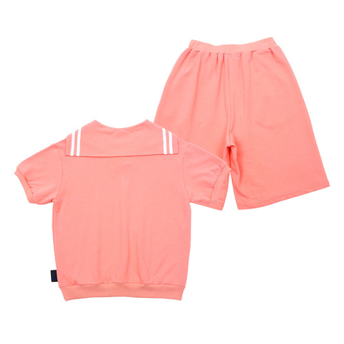 [바로배송 세트할인10%] Sailor sweatshirt + shorts SET (PINK)
