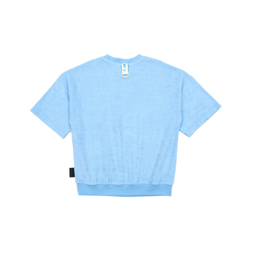 [바로배송] Towel sweatshirt (BLUE)