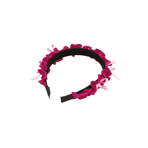 [바로배송] Ribbon frill hairband (PINK)