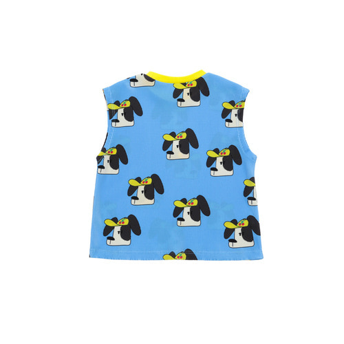 [여유수량 ~5/13 pm 1시까지 할인율 15% 적용] Puppies pleats sleeveless top