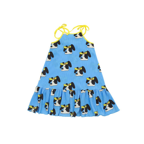 [바로배송] Puppies pleats sleeveless dress