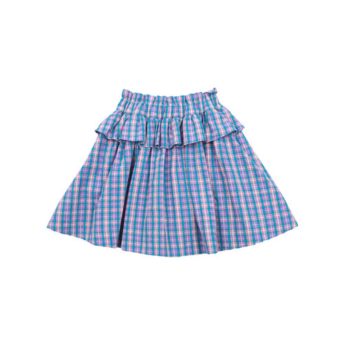 Flare skirt x shorts(CHECK)