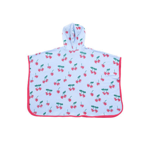 Heart cherry towel hoodie