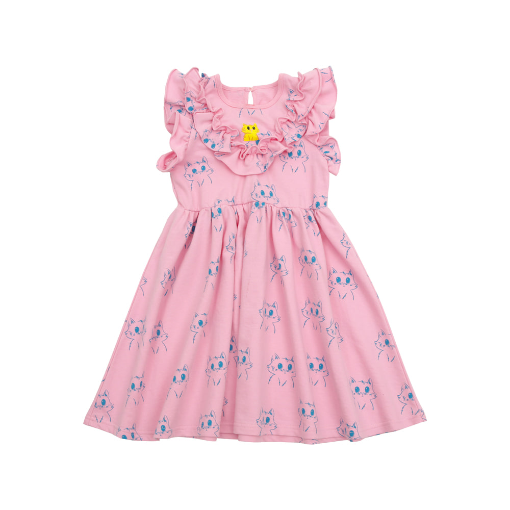[바로배송] Mon petit chat pink dress