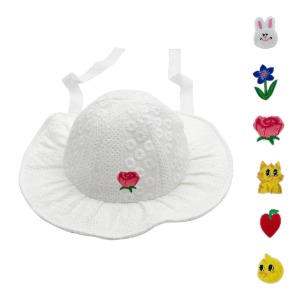 [바로배송] Cotton lace hat