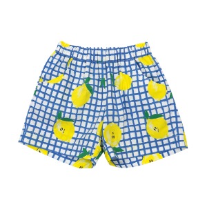 [바로배송] Citron checked shorts
