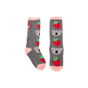 [2차 프리오더 15% 할인율 적용 7,500→6,375] Koala and strawberry knee socks