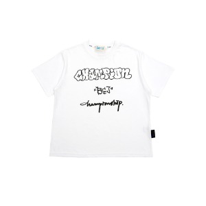 [LIMITED EDITION 15% 할인율 적용 34,000→28,900] Graffiti simple white t-shirt