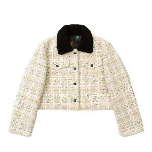 [여유수량 ~12/8 PM 13:00까지 15% 할인율 적용] Winter tweed jacket