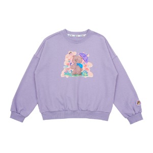 [바로배송] BEJ Spring picnic sweatshirt (LAVENDER)