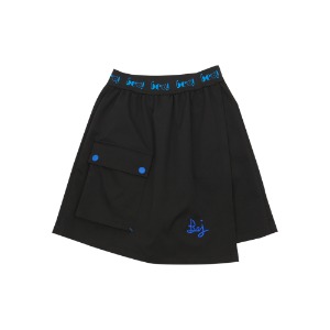 [바로배송] BEJ Pocket skirt x pants (BLACK)