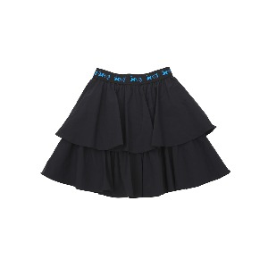 [바로배송] Cancan ruffle skirt x shorts (BLACK)