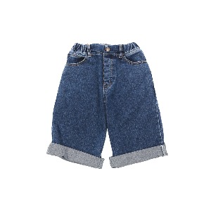 [바로배송] Denim shorts (DARK BLUE)