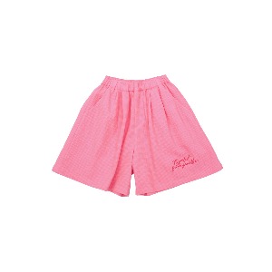 [바로배송] Pink pintuck shorts