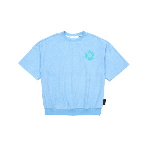 [바로배송] Towel sweatshirt (BLUE)