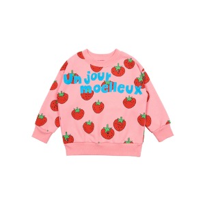 [바로배송] Strawberry sweatshirt (LIGHT PINK)