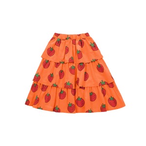 [바로배송] Strawberry skirt (Orange)