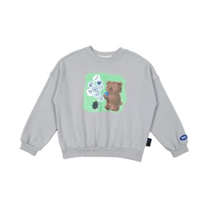 [바로배송] Tamagochi sweatshirt (GRAY)
