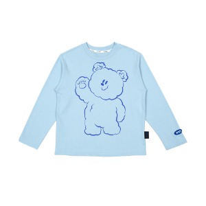 [바로배송] Big bear t-shirt (SKY BLUE)