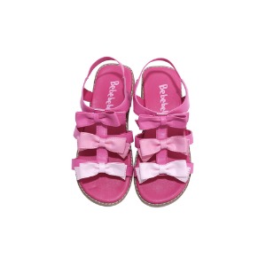 [여유수량 ~5/13 pm 1시까지 할인율 15% 적용] Pink ribbon sandal