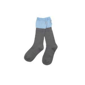 Muemue shirring socks (GRAY)
