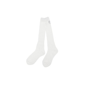 Slick knee socks (WHITE)