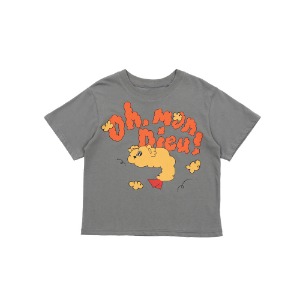 Fried shrimp t-shirt (GRAY)